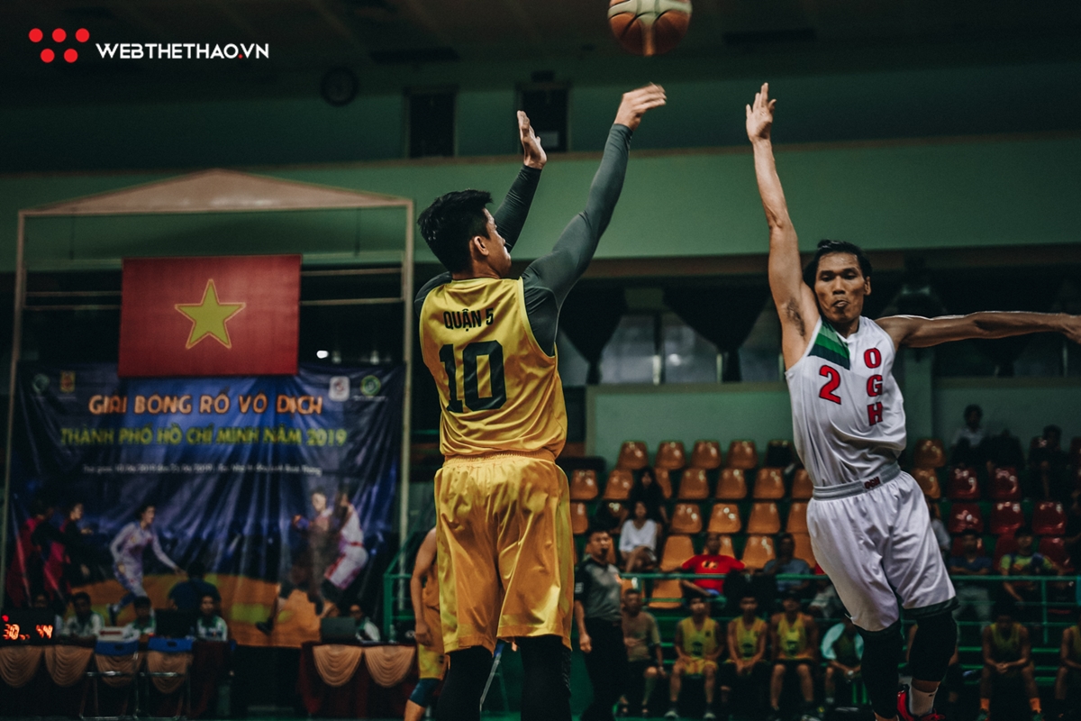 Giải Bóng rổ Vô địch TP HCM 2019: Mưa 3 điểm của Quận 5 thẳng tay loại Quận 11 Giải Bóng rổ Vô địch TP HCM 2019: Mưa 3 điểm của Quận 5 thẳng tay loại Quận 11